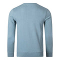 Blue - Back - Aquascutum Mens Big Logo Active Sweatshirt