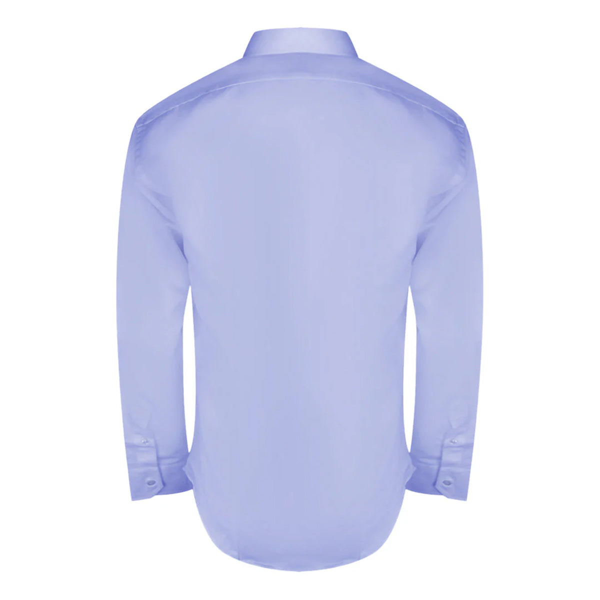 Light Blue - Back - Aquascutum Mens Plain Long-Sleeved Shirt