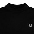 Black - Side - Fred Perry Unisex Adult Twin Tipped Jumper