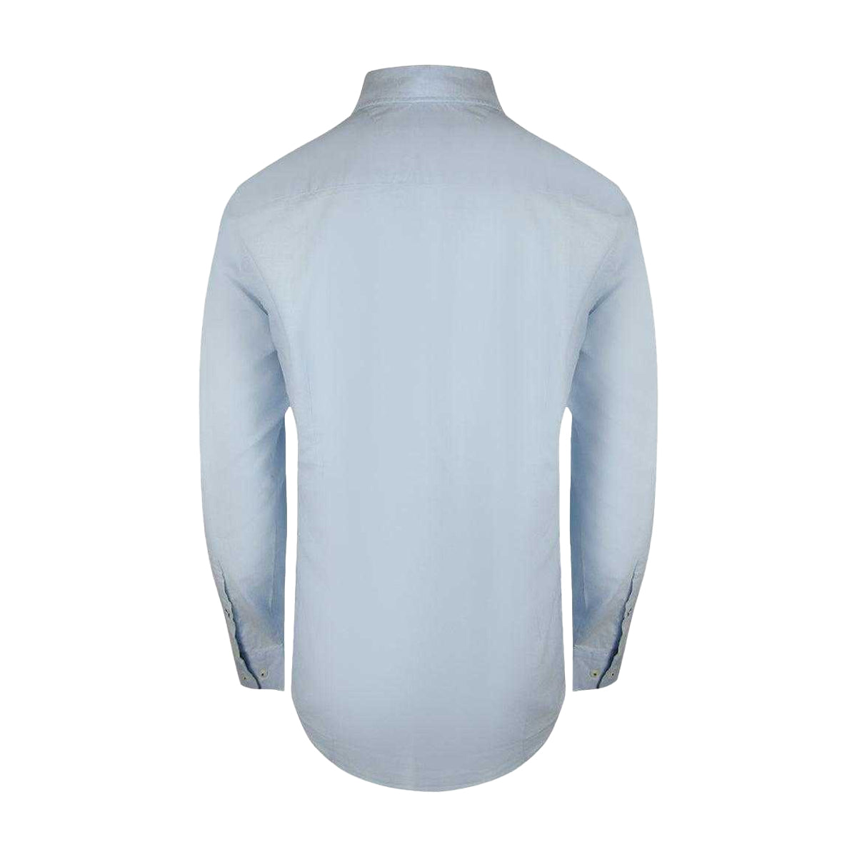 Light Blue - Back - Tommy Hilfiger Mens Plain Oxford Shirt