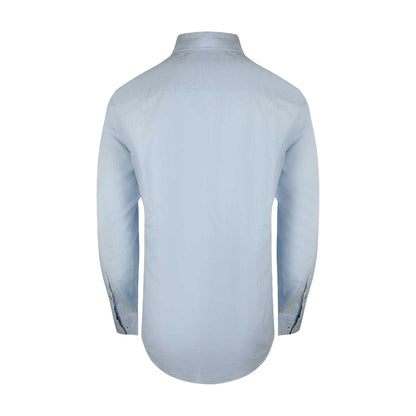 Light Blue - Back - Tommy Hilfiger Mens Plain Oxford Shirt