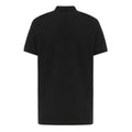 Black - Back - Diesel Mens T-Harry Zip Neck Polo Shirt