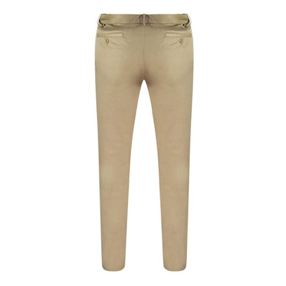 Beige - Back - Fred Perry Mens Trousers