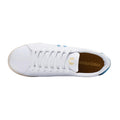White - Lifestyle - Fred Perry Mens Bay Ocean Logo Leather Trainers