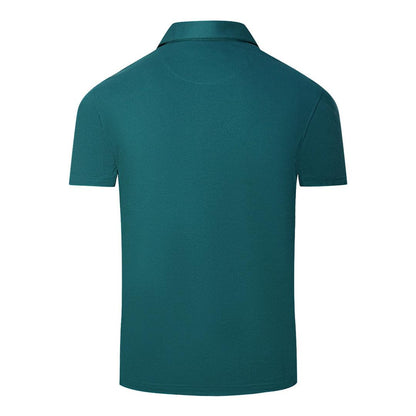 Sea Green - Back - Aquascutum Unisex Adult Aldis London Logo Polo Shirt