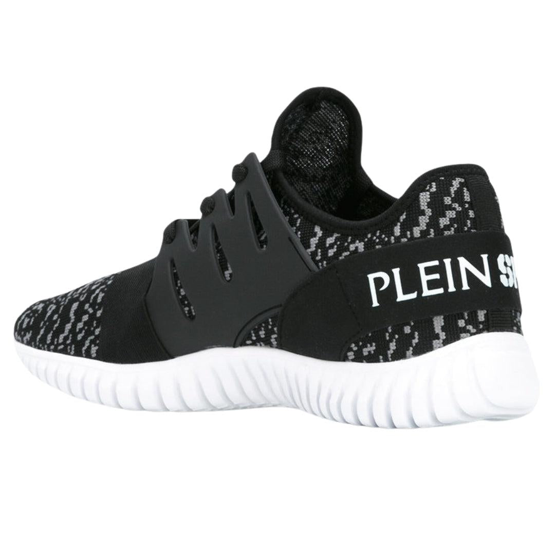 Black - Back - Plein Sport Mens Runner Trainers