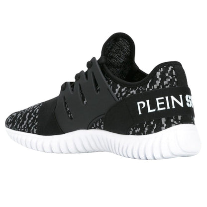 Black - Back - Plein Sport Mens Runner Trainers