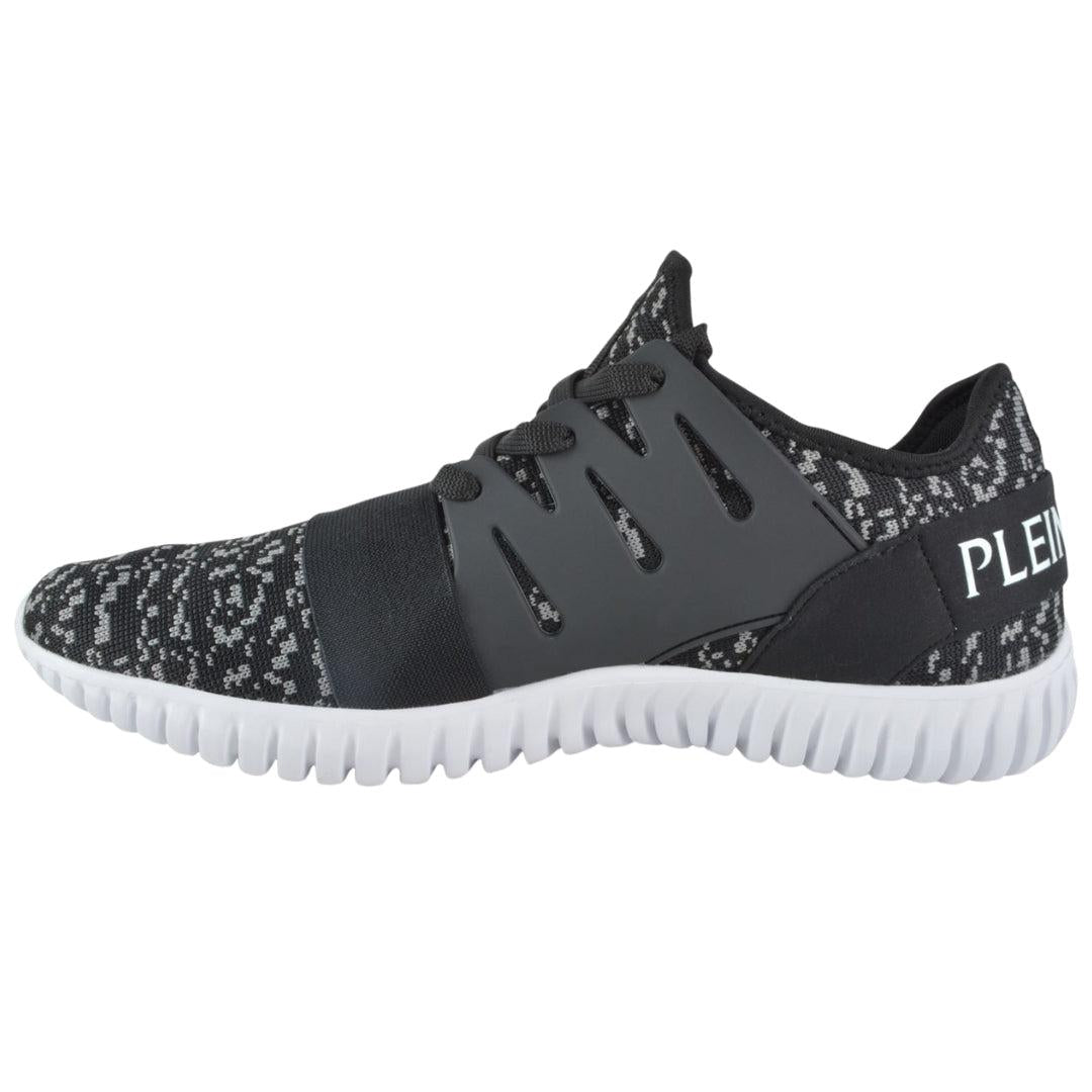 Black - Side - Plein Sport Mens Runner Trainers