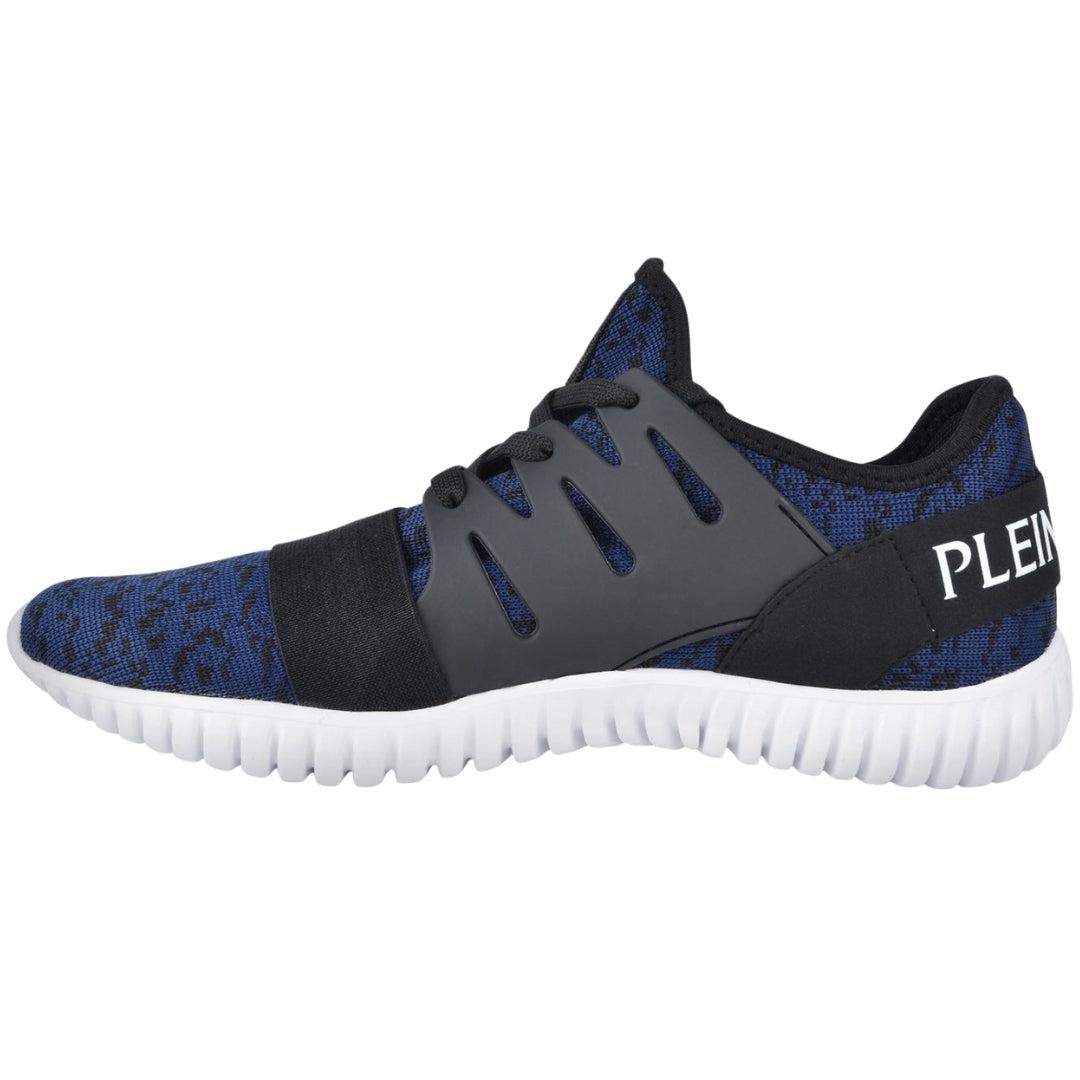 Blue - Back - Plein Sport Mens Runner Trainers