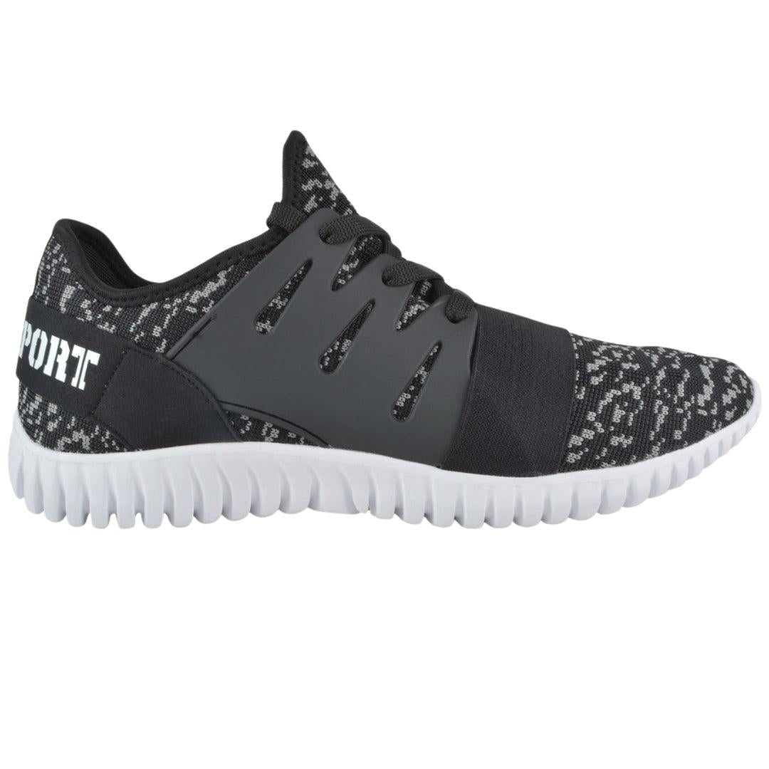Black - Front - Plein Sport Mens Runner Trainers