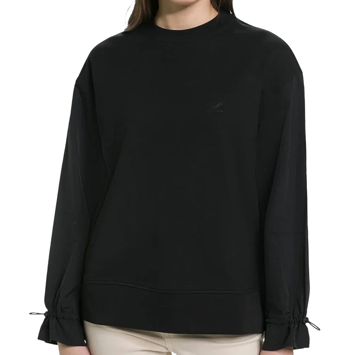 Black - Side - Belstaff Unisex Adult Hale Sweatshirt