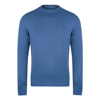 Blue - Front - Tommy Hilfiger Mens Faded Crew Neck Sweatshirt