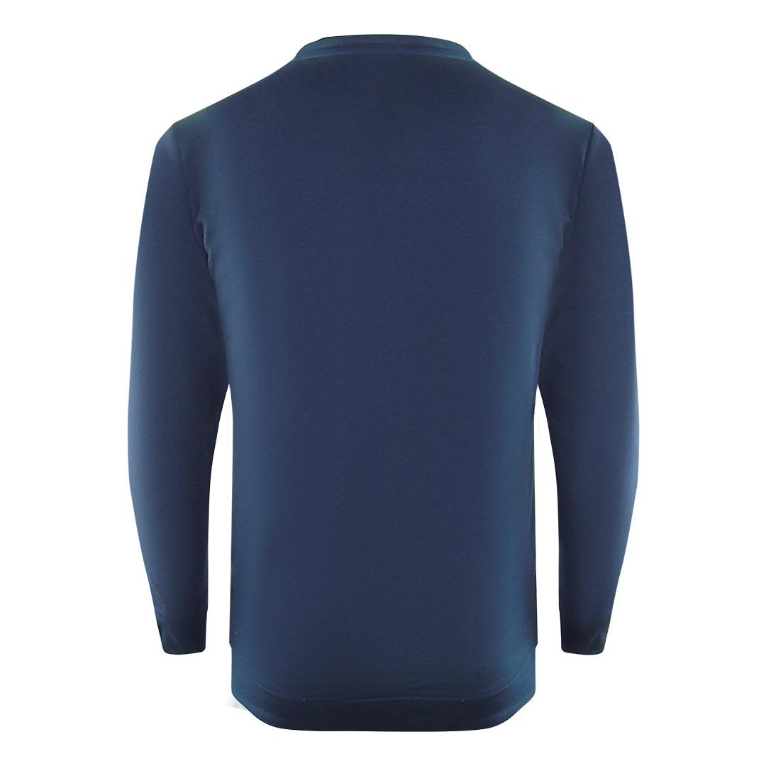 Navy Blue - Back - Cavalli Class Unisex Adult Diamond Tiger Sweatshirt