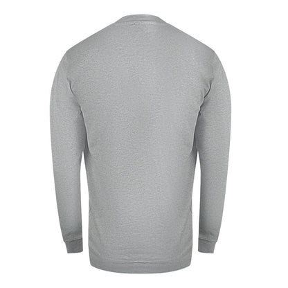 Grey Melange - Back - Cavalli Class Unisex Adult Floral Logo Sweatshirt