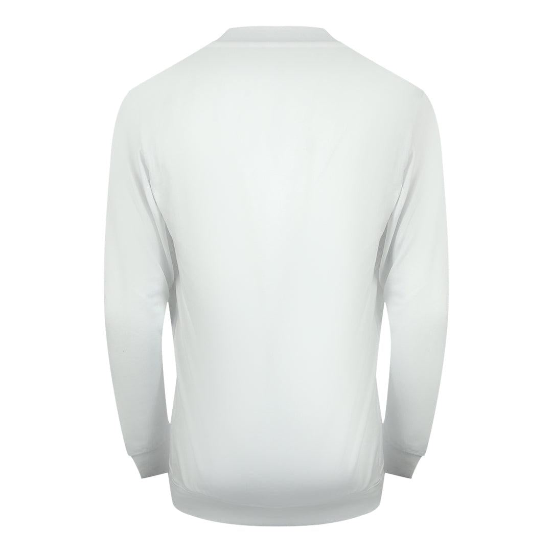 Off White - Back - Cavalli Class Unisex Adult Floral Logo Sweatshirt