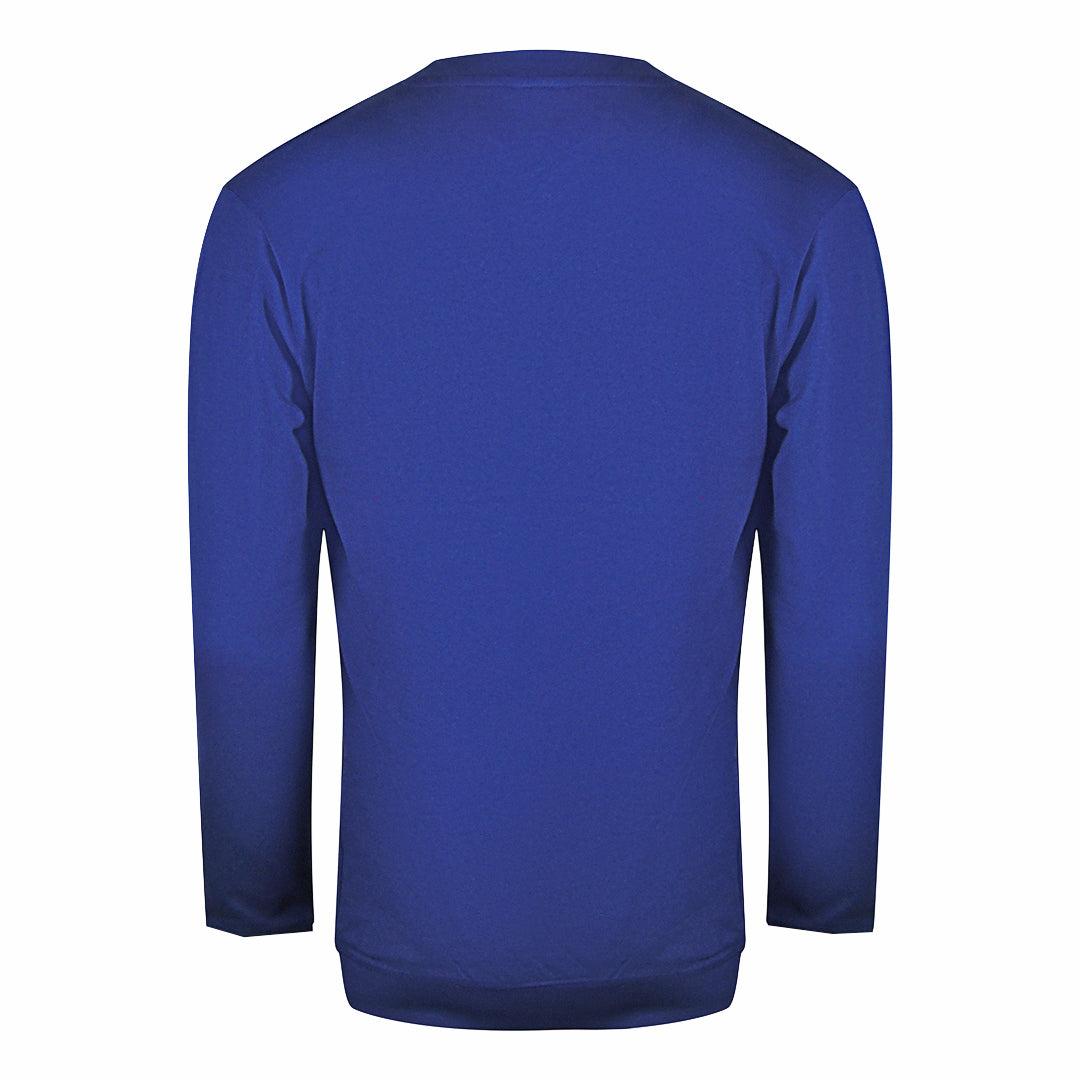 Navy Blue - Back - Cavalli Class Unisex Adult Floral Logo Sweatshirt
