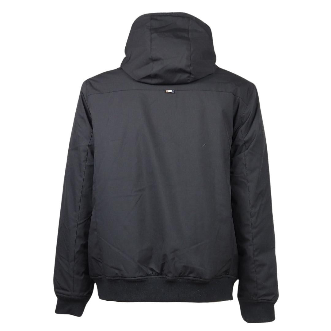 Black - Back - Aquascutum Unisex Adult Active Hooded Jacket
