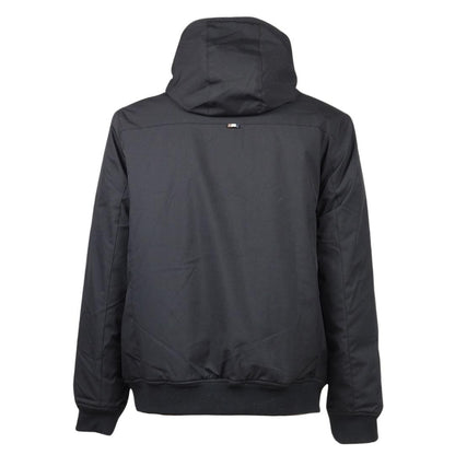 Black - Back - Aquascutum Unisex Adult Active Hooded Jacket
