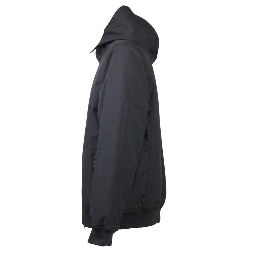 Black - Side - Aquascutum Unisex Adult Active Hooded Jacket