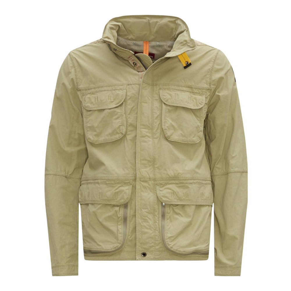 Beige - Front - Parajumpers Unisex Adult Summer Jacket