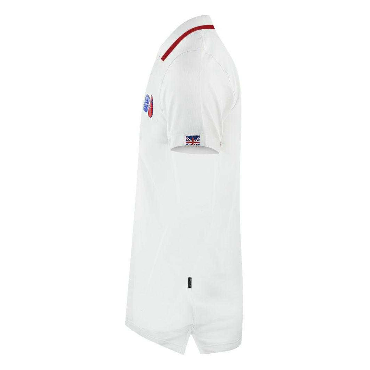 White - Side - Aquascutum Mens London 1851 Polo Shirt