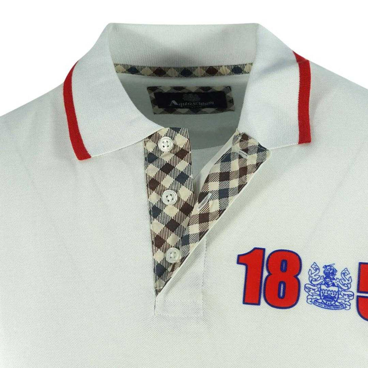 White - Lifestyle - Aquascutum Mens London 1851 Polo Shirt