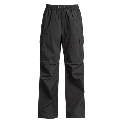 Black - Front - Parajumpers Womens-Ladies Avice Wide Leg Trousers