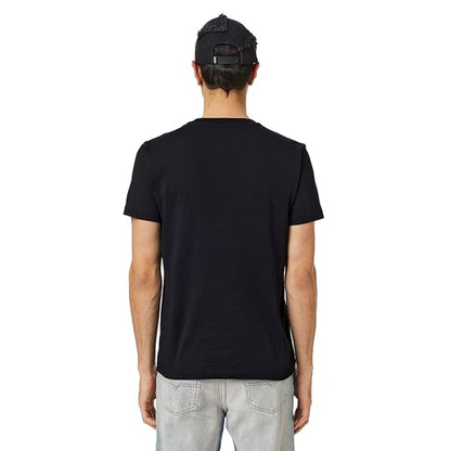 Black - Lifestyle - Diesel Mens Caviar Logo T-Shirt