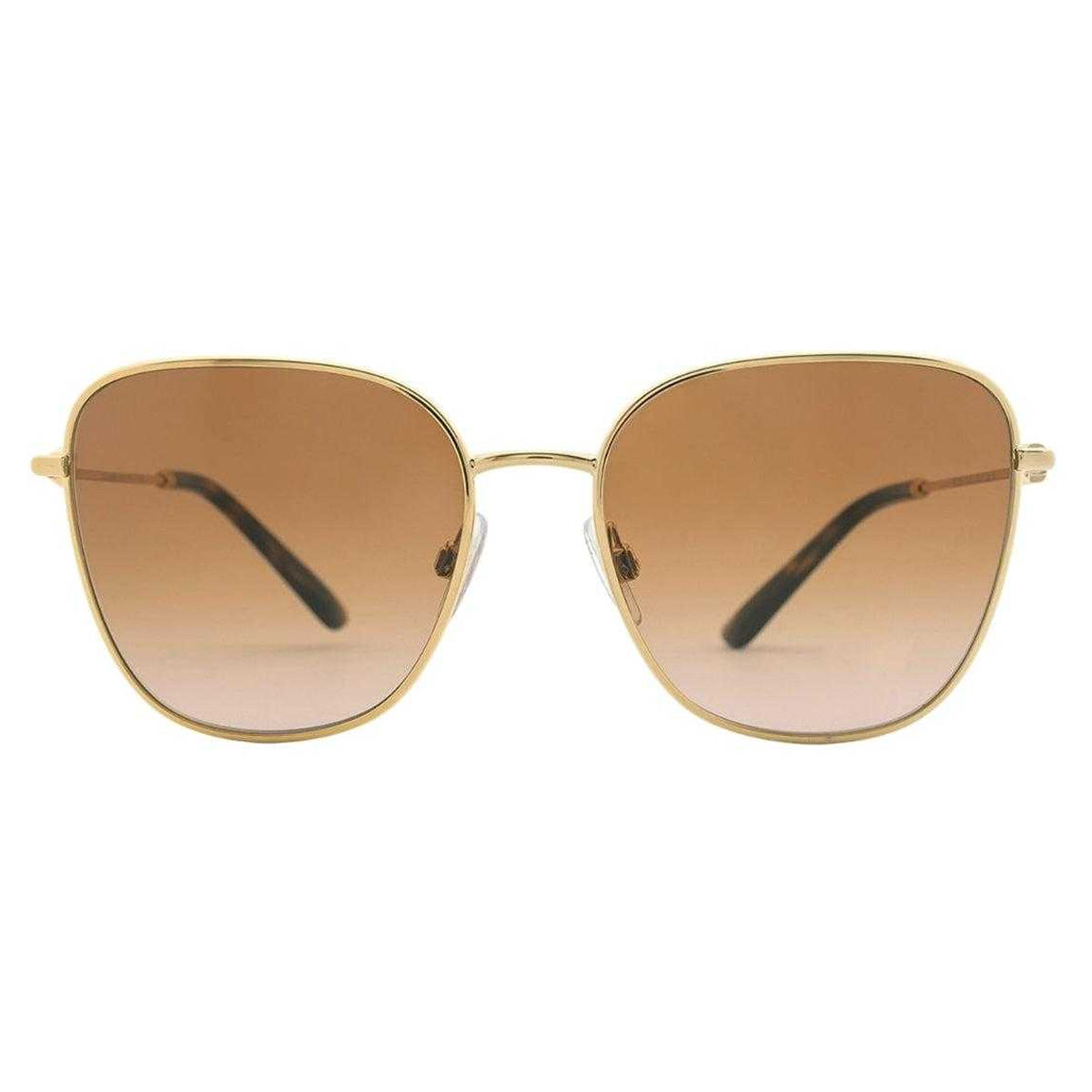 Gold-Brown - Back - Dolce Gabbana Womens-Ladies Logo Sunglasses