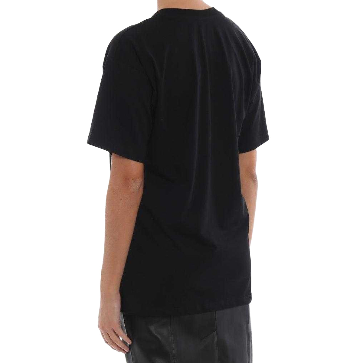 Black - Back - Moschino Mens Question Mark Logo T-Shirt