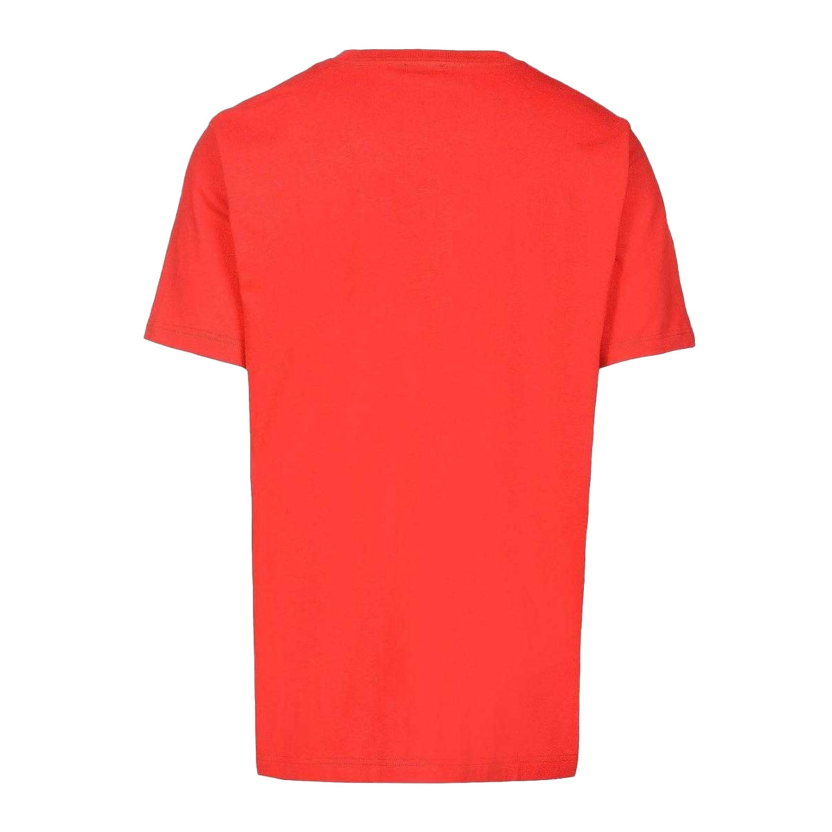 Red - Back - Diesel Unisex Adult Faded Logo T-Shirt
