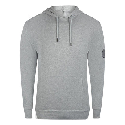 Grey - Front - Cavalli Class Mens Plain Hoodie