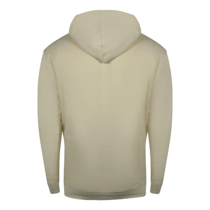 Beige - Back - Cavalli Class Mens Plain Hoodie