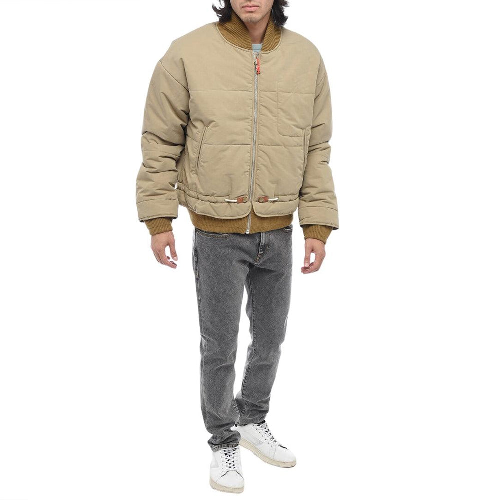 Coriander-Light Green - Lifestyle - Diesel Mens Plain Down Jacket