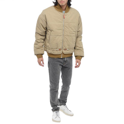 Coriander-Light Green - Lifestyle - Diesel Mens Plain Down Jacket