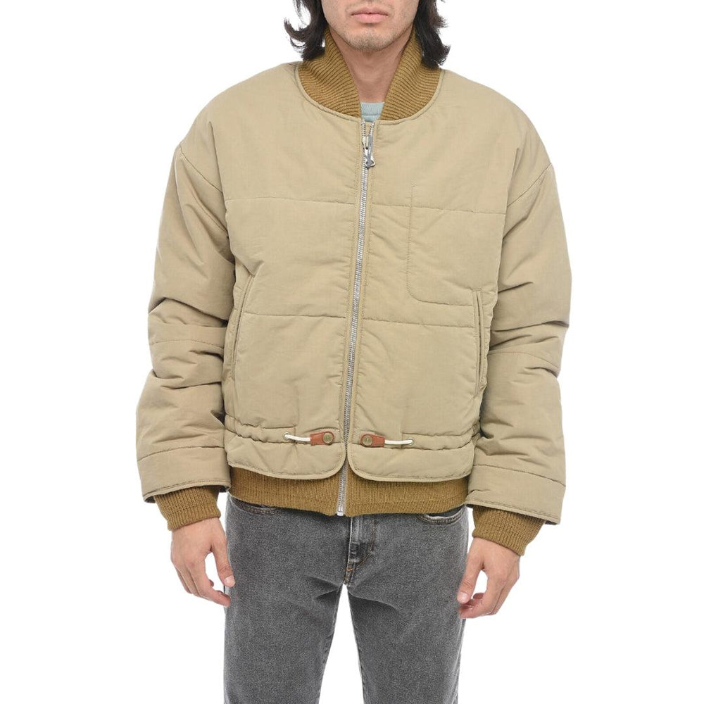Coriander-Light Green - Front - Diesel Mens Plain Down Jacket