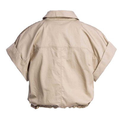 Beige - Back - Parajumpers Womens-Ladies Ines Sunkissed Shirt