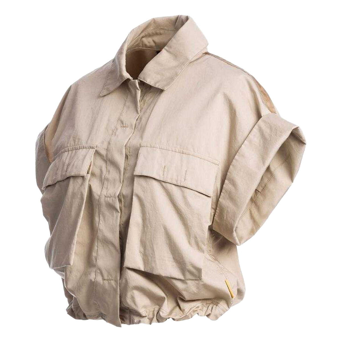 Beige - Side - Parajumpers Womens-Ladies Ines Sunkissed Shirt