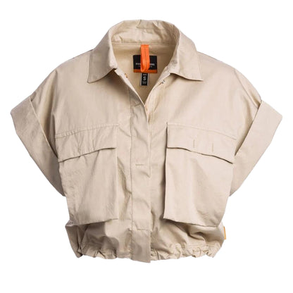 Beige - Front - Parajumpers Womens-Ladies Ines Sunkissed Shirt