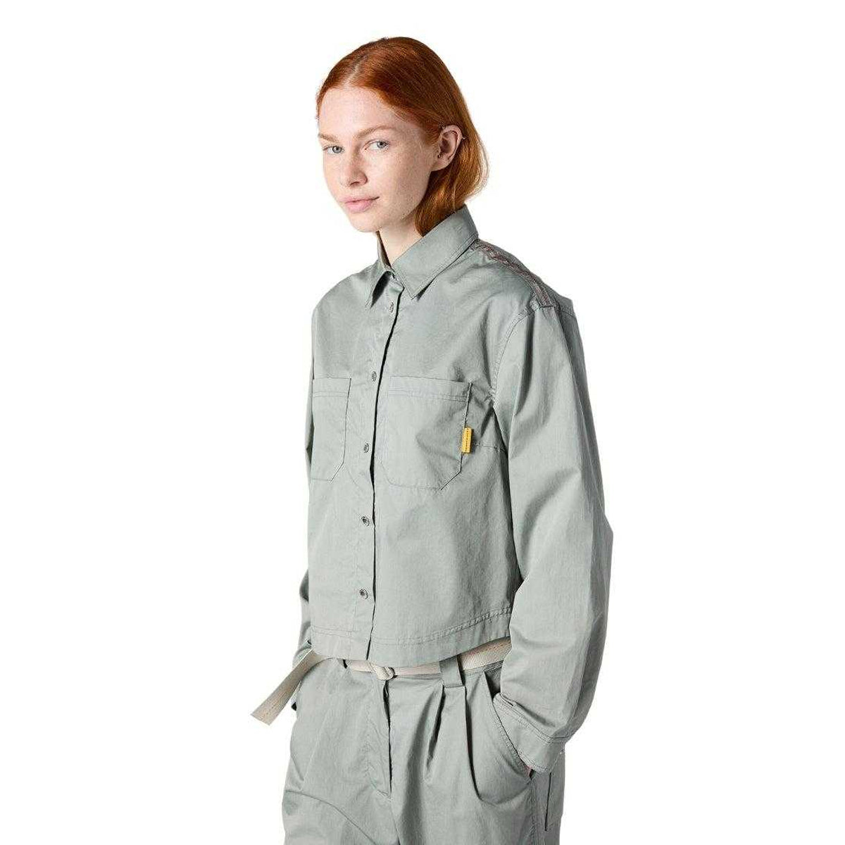 Grey - Lifestyle - Parajumpers Womens-Ladies Button Jacket