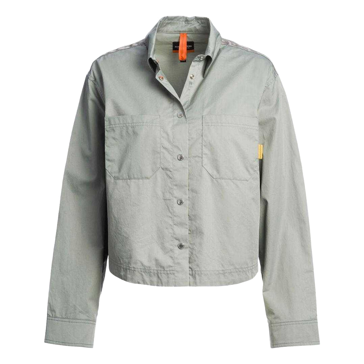 Grey - Front - Parajumpers Womens-Ladies Button Jacket