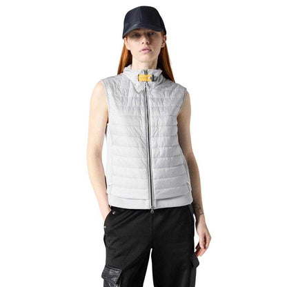 White - Side - Parajumpers Womens-Ladies Hennie Dawn Gilet
