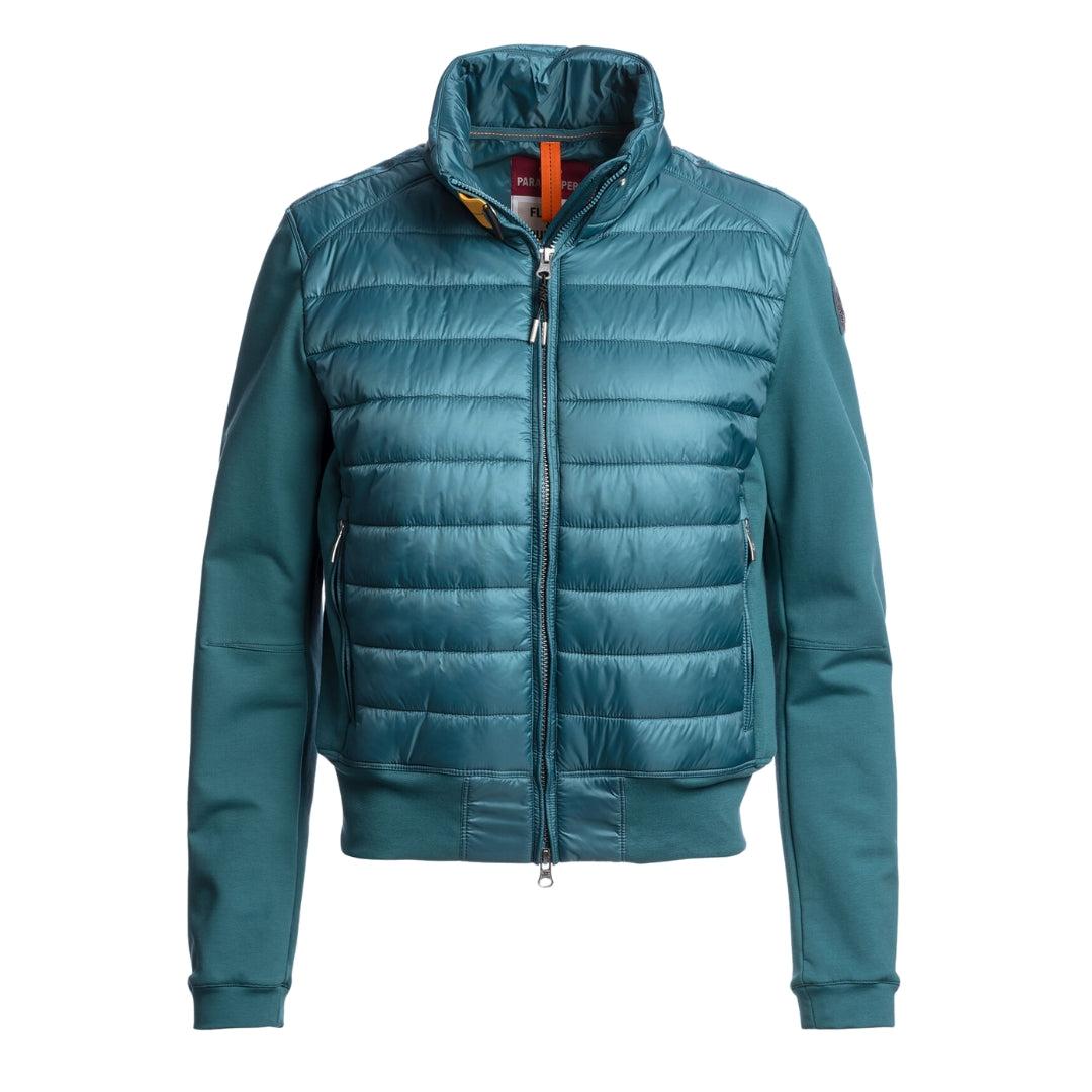 Petrol Blue - Front - Parajumpers Womens-Ladies Rosy Tisane Padded Jacket