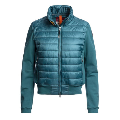Petrol Blue - Front - Parajumpers Womens-Ladies Rosy Tisane Padded Jacket
