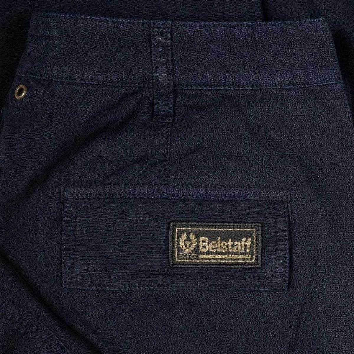 Navy Blue - Lifestyle - Belstaff Womens-Ladies Trialmaster Cargo Trousers