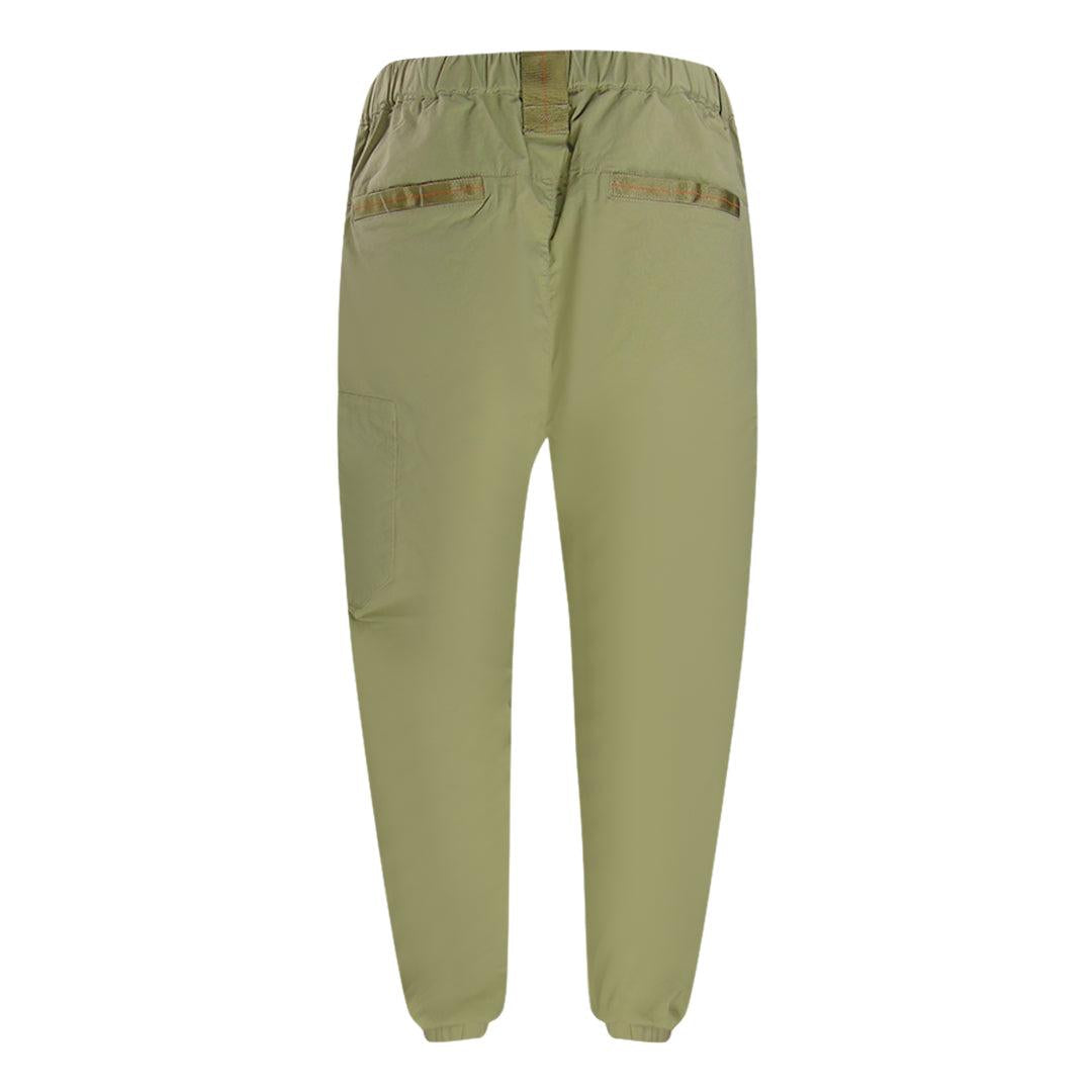 Khaki Green - Back - Parajumpers Mens Len Mosstone Trousers