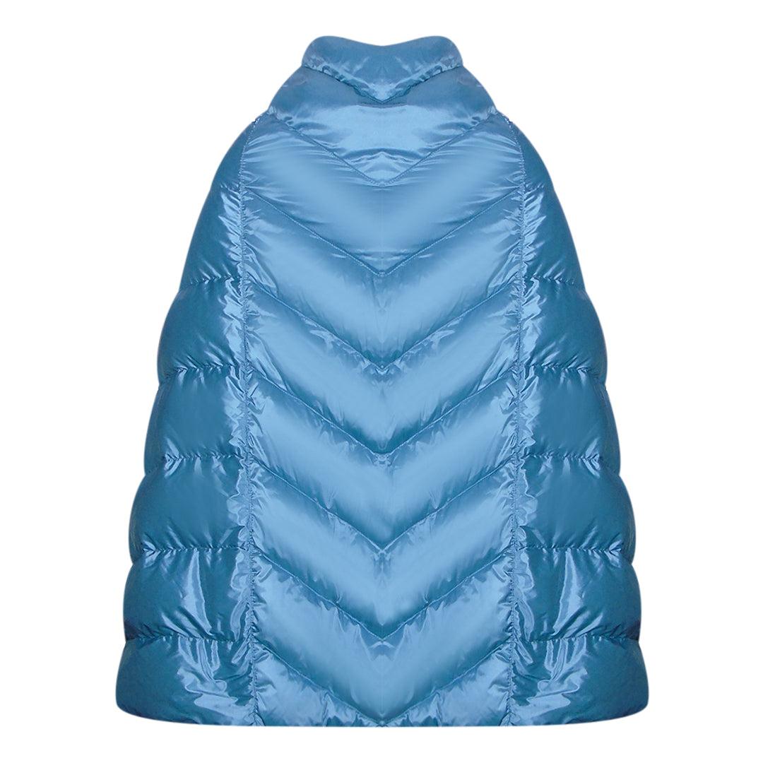 Blue - Back - Parajumpers Womens-Ladies Down Jacket