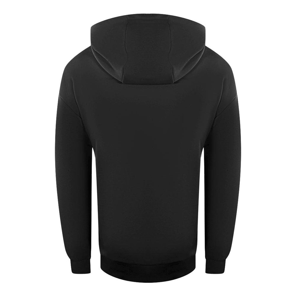 Black - Back - Ice Iceberg Mens Block Logo Hoodie