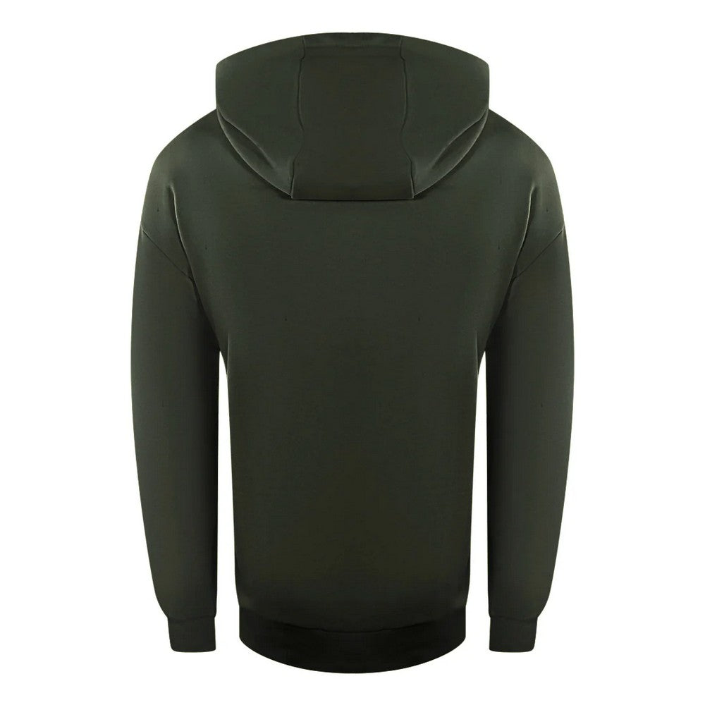 Green - Back - Ice Iceberg Mens Block Logo Hoodie
