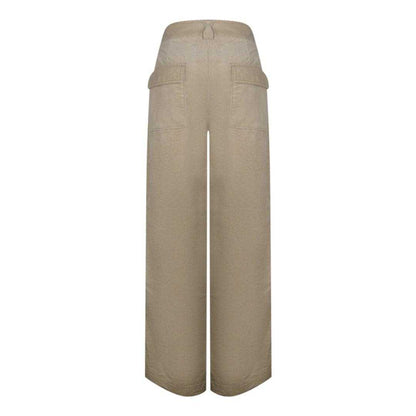 Beige - Back - Parajumpers Mens Lorenza Sun Kissed Corduroy Trousers